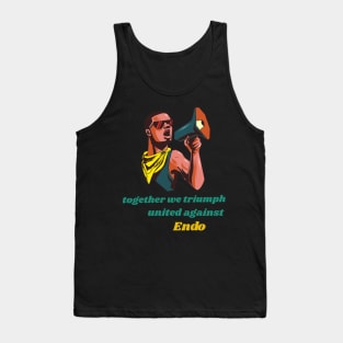 together we triumph united against endometriosis Tank Top